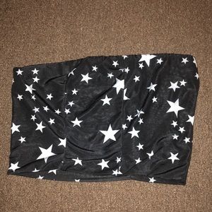 PrettyLittleThing Star bandeau top